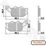 Imagem de Jogo Pastilha Freio Diant + Tras Cb 1300 2005 Em Diante
