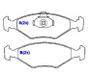 Imagem de Jogo Pastilhas De Freio Fiat Palio Weekend 1998 Até 2009 SYL1195