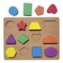 Imagem de Jogo pedagógico em madeira cores e formas - dm toys