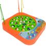 Imagem de Jogo Pega Peixe Grande Com 24 Peixes 03 Varinhas Pescaria a Pilha - Zoop toys