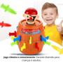 Imagem de Jogo Pula Pirata Espadas No Barril Grande Brinquedo Infantil Presentes Criativos Crianças