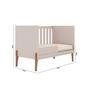Imagem de Jogo Quarto Infantil Completo Iris 100% MDF- Com Guarda-Roupa e Gaveteiro Sistema Antitombamento - Moveis Estrela