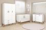 Imagem de Jogo Quarto Infantil Completo Iris 100% MDF - Moveis Estrela