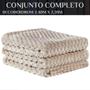Imagem de Jogo Queen Size Cobertor Grosso Bliss Super Quentinho