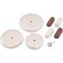 Imagem de Jogo Rodas Pano Polimento 100Mm Com Pasta 8Pcs Vd 1240000008