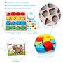 Imagem de Jogo Shape Matching Game Pajojoqa Color Sensory Toy para crianças a partir de 3 anos