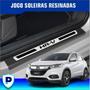 Imagem de Jogo Soleira Honda Hrv Resinada Premium Kit 8 Peças