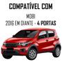 Imagem de Jogo Soleira Premium Elegance Fiat Mobi 2016 em Diante - 4 Portas ( Vinil + Resinada 8 Peças )