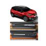 Imagem de Jogo Soleira Premium Elegance Renault Captur 2018 em Diante - 4 Portas ( Vinil + Resinada 8 Peças )