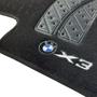 Imagem de Jogo Tapete Carpete BMW X13 35i 2003 a 2017 com Logo Bordado Preto-500.314PTO