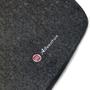 Imagem de Jogo Tapete Carpete Fiat Strada Adventure Cabine Dupla 02 a 11 com Logo Bordado Grafite - 400.316GRF