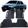 Imagem de Jogo tapete emborrachado do fiat siena  jogo com 3 peças inteiriço traseiro 1996 1997 1998 1999