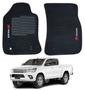 Imagem de Jogo Tapete Logo Bordado Para Hilux CD 2005 2006 2007 2008