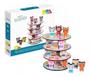 Imagem de Jogo Torre Equilíbrio Brinquedo Madeira Bichinhos Empilhar 6043