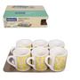 Imagem de Jogo Xícara Café Expresso Conjunto 6 Canecascom Bandeja 85Ml