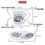 Imagem de Jogo Xícaras & Pires Good Morning 80ml Coffee Chá Lanche Da Tarde - 6 Pares