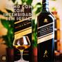 Imagem de Johnnie Walker Double Black Whisky Com Caixa E Selo Original 1000 Ml + Copo Personalizado