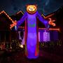 Imagem de Joiedomi 8 FT Assistente inflável de abóbora de Halloween com LEDs Build-in Explodem Infláveis para Festa de Halloween Interior, Exterior, Quintal, Jardim, Decorações de Gramado