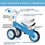 Imagem de Jollito Baby Balance Bike, Bicicleta infantil ajustável 12-24 meses com 3 rodas silenciosas, no pedal toddlers Walker Bike Riding Toy for 1 Year Old Boys Girls, Best Birthday Gift