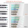 Imagem de Journal Pontilhado OFFIGIFT A5 Capa Dura 140g/m² com Canetas