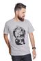 Imagem de Jovatex - Camiseta Masculina Estampa Lobo Mescla - JV-1001-MC