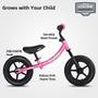 Imagem de JOYSTAR 12 Polegadas Balance Bike para 18 meses, 2, 3, 4 e 5 anos meninos e meninas de 5 anos - Bicicleta Infantil Leve com Guidão e Assento Ajustáveis - Sem Pedal Bikes para Presente de Aniversário infantil