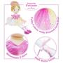 Imagem de June Garden 40,6 cm bailarina princesa Polina - boneca de pelúcia macia - roupa rosa - presente para meninas pequenas