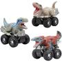 Imagem de Jurassic WORLD 3 Carrinhos Zoom Riders Blue, Pyroraptor e Indominus SUNNY 3034