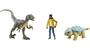 Imagem de Jurassic World Camp Cretaceous - Storypack com 3 Action Figures (Darius, Blue & Bumpy) - Articuladas e Exclusivas da Amazon