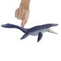 Imagem de Jurassic World Dominion Ocean Protector Mosasaurus Dinosaur Action Figure from 1 Pound of Recycled Plastic, Movable Joints, Toy Gift with Physical and Digital Play