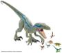 Imagem de Jurassic World Super Colossal Velociraptor Blue Gigante