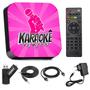 Imagem de Karaoke Box Rosa +De 1000 Musicas Sistema Com Pontuação