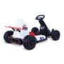 Imagem de Kart Infantil Elétrico R/C Brinquedos Bandeirante Branco 12V