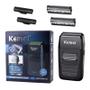 Imagem de Kemei Km-1102 Barbeador Sem Fio Recarregável Para Homens