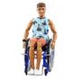 Imagem de Ken Fashionista Cadeirante 167 Loiro Articulado - Mattel