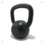 Imagem de Kettlebell Pintado 8Kg (Unidade) Exercício Funcional Preto