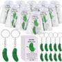 Imagem de Keychain RoundFunny 25 Set Inspirational Positive Pickle