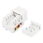 Imagem de Keystone Cat5e RJ45 Emenda Branco