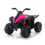 Imagem de Kids Ride On ATV HEIMILI 4 Wheeler 12V com MP3 USB LED 3-6Y rosa