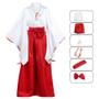 Imagem de Kikyo Inuyasha Anime Kimono Cosplay Uniforme Vestido Festa De Fantasia De Halloween