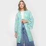 Imagem de Kimono All Is Love Estampa Geométrica C/ Tassel Feminina