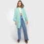 Imagem de Kimono All Is Love Estampa Geométrica C/ Tassel Feminina