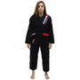 Imagem de Kimono Feminino Jiu Jitsu Koral MKM Harmonik 2018 - Preto