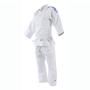 Imagem de Kimono Infantil Judo adidas Trançado Branco com Faixa