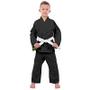 Imagem de Kimono Jiu Jitsu Draken Infantil Trançado Preto