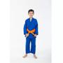 Imagem de Kimono Jiu Jitsu e Judô Reforçado Flex Infantil Azul  Com Faixa Torah