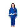 Imagem de Kimono Jiu Jitsu Infantil Sarja Azul feminino