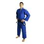 Imagem de Kimono Judô Adidas Champion II Azul Com Novo Selo Eletronico Da Ijf