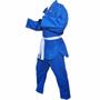 Imagem de Kimono Judo Gi Jiu-Jitsu Combat KC Brim Juvenil Azul - Torah
