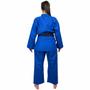 Imagem de Kimono Judo Trancado Leve - F300 Azul - Adulto - Haganah